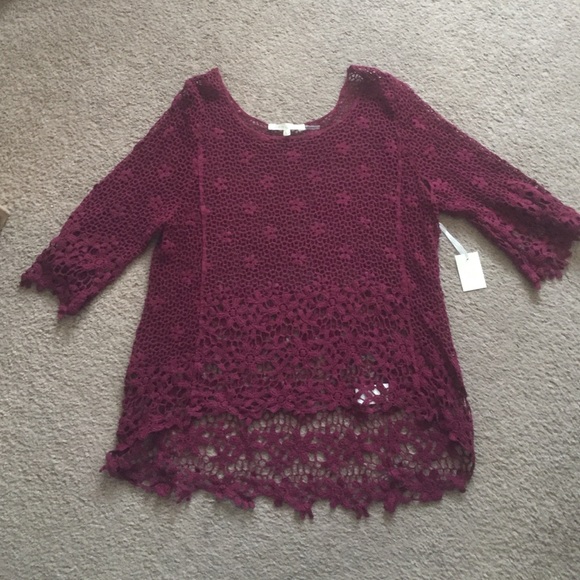 Bohemian Crochet Layering top - Picture 1 of 4